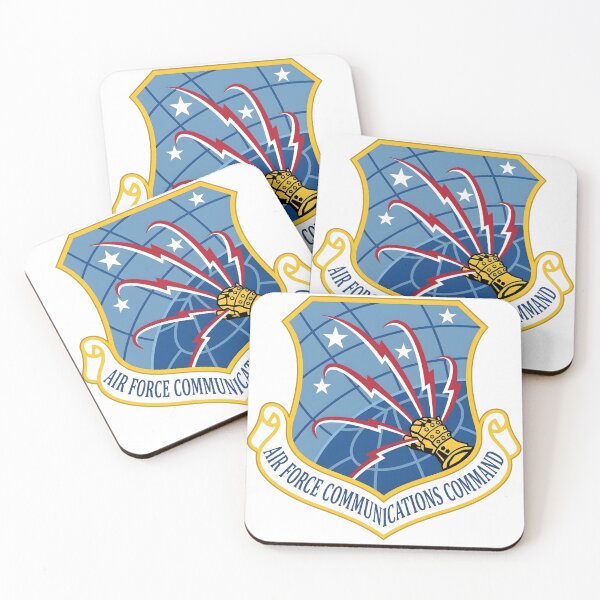 Item preview, USAF Air Force Communications Command Crest Patch designed and sold by CharlieDesings.
