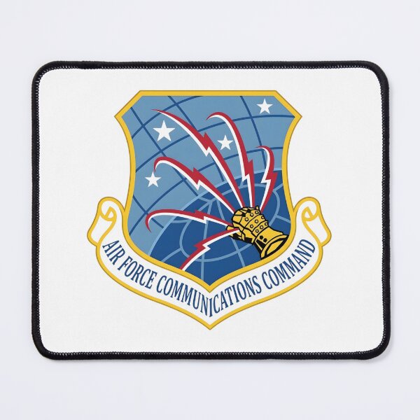 Item preview, USAF Air Force Communications Command Crest Patch designed and sold by CharlieDesings.
