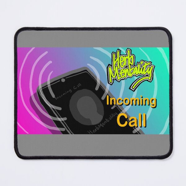 Item preview, Incoming Call (grey) designed and sold by Herb-Mentality.