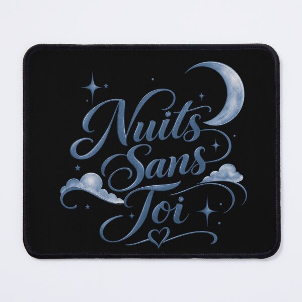 Item preview, Nuits Sans Toi – French Romantic Melancholy Design designed and sold by Lovaryn.