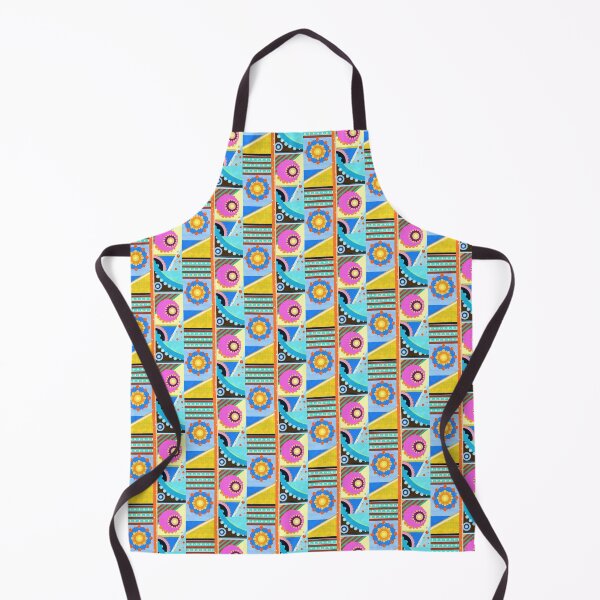 Item preview, Abstract Geometric Grid – Colorful Shapes Sticker designed and sold by tviyluv.