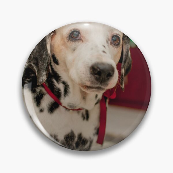Item preview, Cute Spotted Dalmatian Wearing Red Bow designed and sold by VanGaldo.
