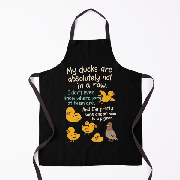 Item preview, My Ducks Are Not in a Row Funny Bird Lover designed and sold by Glow-Paw-Studio.