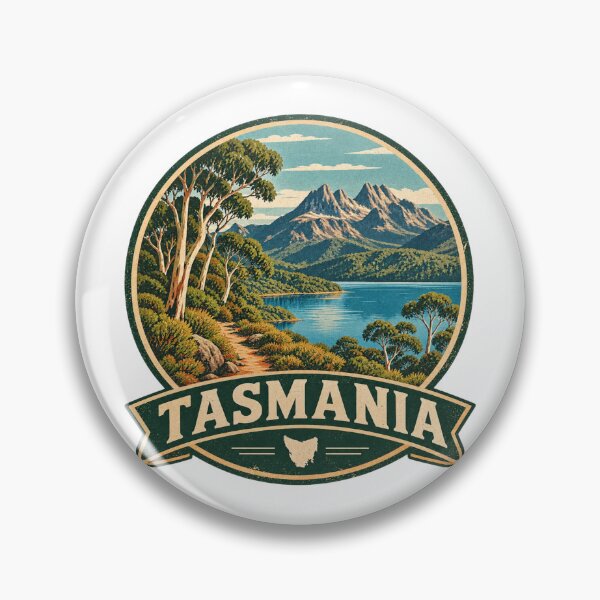 Item preview, Tasmania Wilderness Australia – Vintage Travel & Adventure Design designed and sold by Globalcitytees.