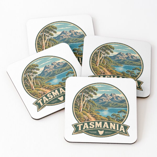 Item preview, Tasmania Wilderness Australia – Vintage Travel & Adventure Design designed and sold by Globalcitytees.