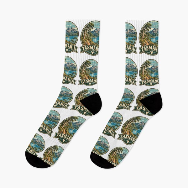 Item preview, Tasmania Wilderness Australia – Vintage Travel & Adventure Design designed and sold by Globalcitytees.