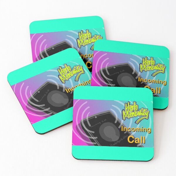 Item preview, Incoming Call (teal) designed and sold by Herb-Mentality.