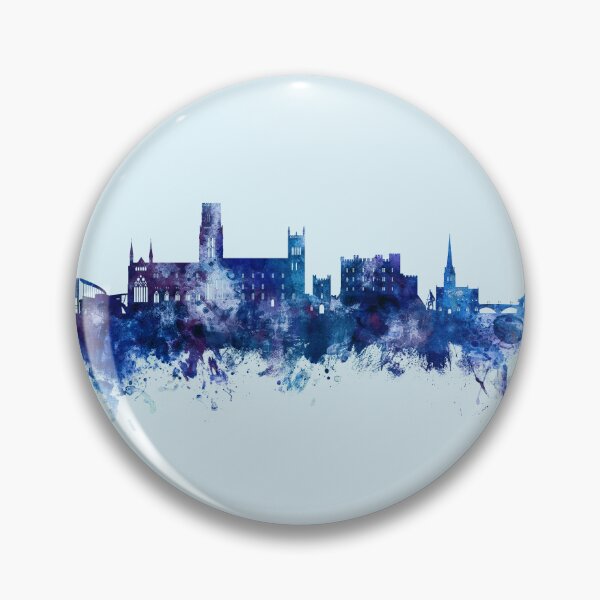 Item preview, Durham England Skyline Cityscape designed and sold by ArtPrints.