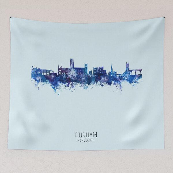 Item preview, Durham England Skyline Cityscape designed and sold by ArtPrints.