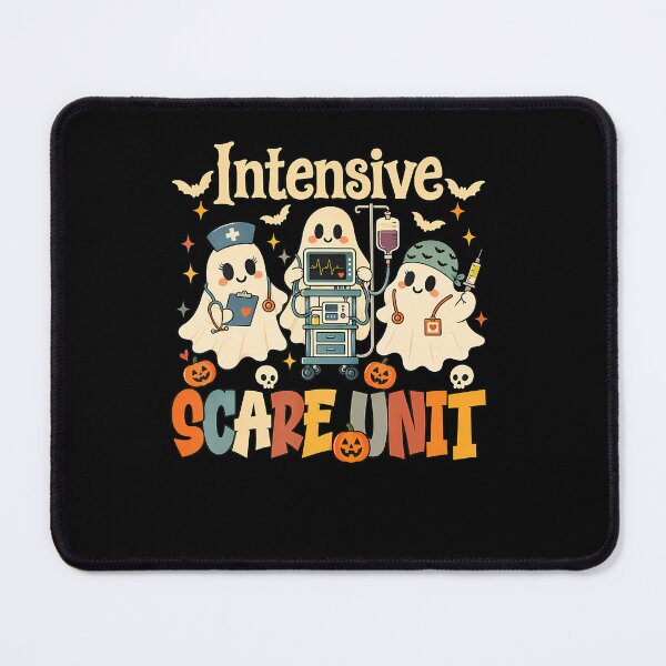 Item preview, Halloween Intensive Care Scare Unit Ghost Icu Nurse designed and sold by snailslowdance.
