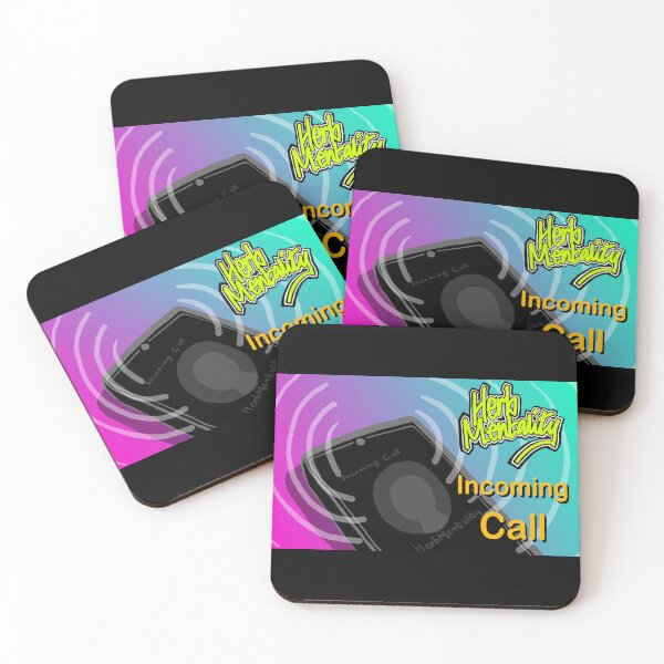 Item preview, Incoming Call (black) designed and sold by Herb-Mentality.