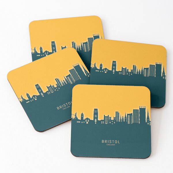 Item preview, Bristol England Skyline designed and sold by ArtPrints.