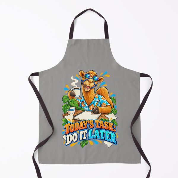 Item preview, Today’s Task: Do It Later – Funny Camel T-Shirt Animal Graphic Camel T-Shirt designed and sold by Camel & Quirk.