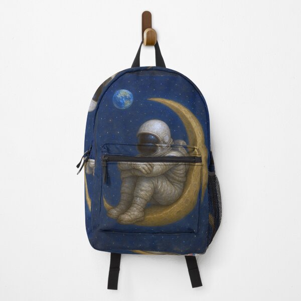 Item preview, Astronaut Painting – Alone on the Moon designed and sold by GalleryKauffeld.