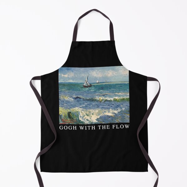 Item preview, Gogh With the Flow Ocean Wave Sailing Scene designed and sold by Glow-Paw-Studio.