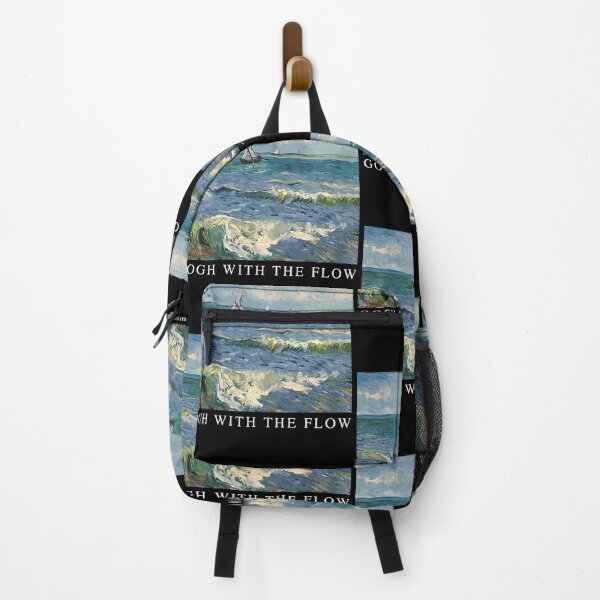 Item preview, Gogh With the Flow Ocean Wave Sailing Scene designed and sold by Glow-Paw-Studio.