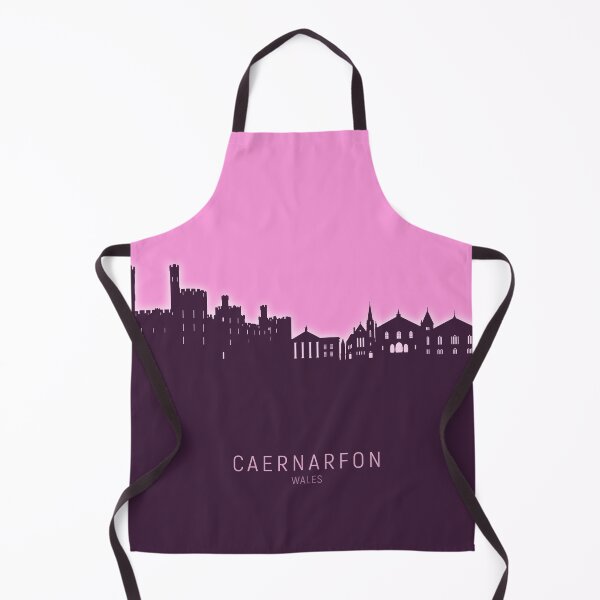 Item preview, Caernarfon Wales Skyline designed and sold by ArtPrints.