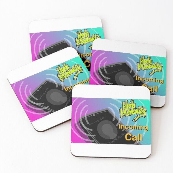 Item preview, Incoming Call (white) designed and sold by Herb-Mentality.