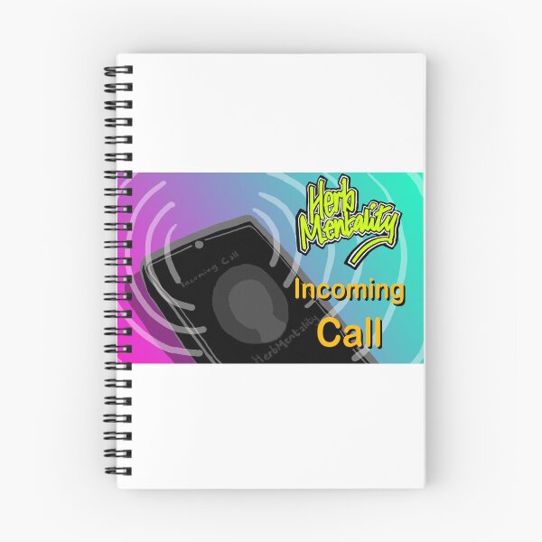 Item preview, Incoming Call (white) designed and sold by Herb-Mentality.