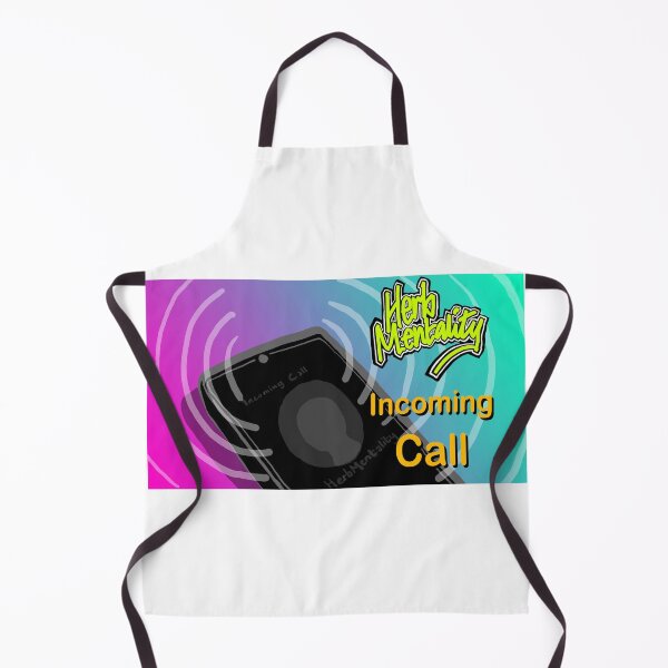 Item preview, Incoming Call (white) designed and sold by Herb-Mentality.