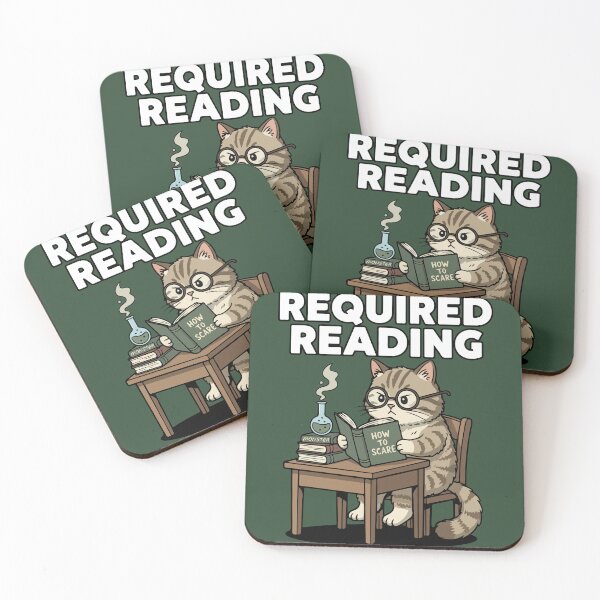 Item preview, Grumpy Cat | Required Reading  designed and sold by SillyPawsStudio.