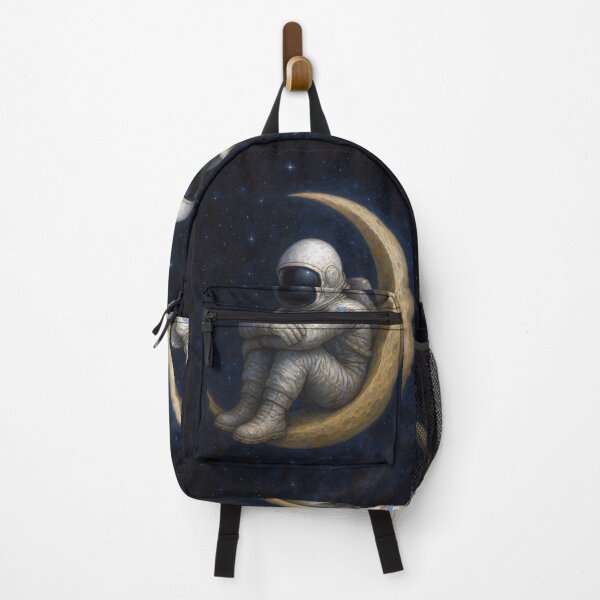 Item preview, Astronaut Painting – Alone on the Moon designed and sold by GalleryKauffeld.