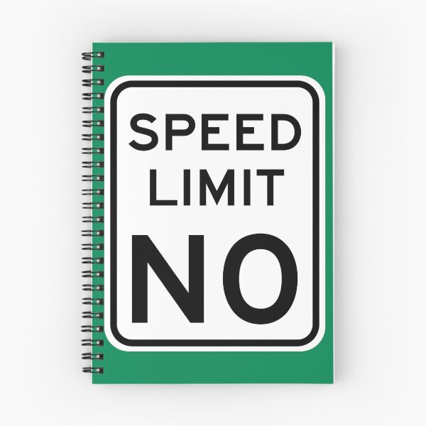 Item preview, Speed Limit No Sign designed and sold by Karate Octopus.
