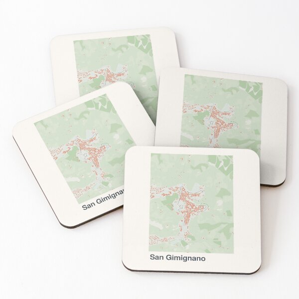 Item preview, San Gimignano Minimalistic Map Art designed and sold by MapsNerd.