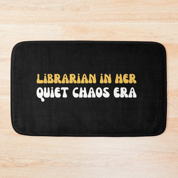 Item preview,  Groovy Librarian In Her Quiet Chaos Era Book Lover designed and sold by mumchaosdesigns.