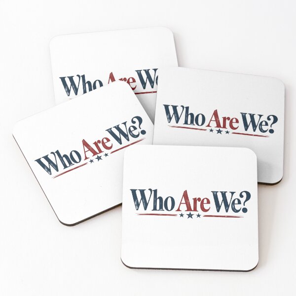 Item preview, Who Are We Anti Trump Protest designed and sold by GaffaDesigns.