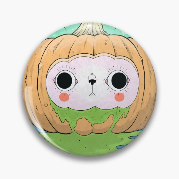Item preview, Cute Kawaii Pumpkin Slime Monster designed and sold by DRP-art.