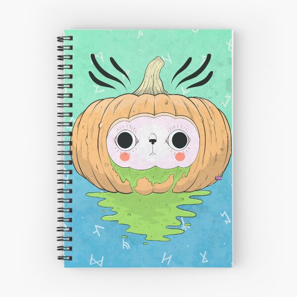 Item preview, Cute Kawaii Pumpkin Slime Monster designed and sold by DRP-art.