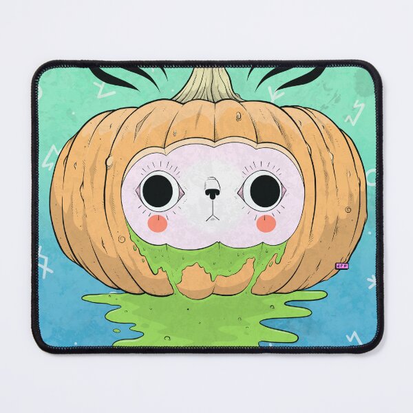 Item preview, Cute Kawaii Pumpkin Slime Monster designed and sold by DRP-art.