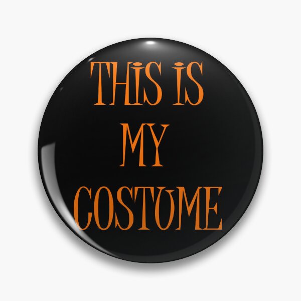 Item preview, This Is My Costume Orange Halloween Typography designed and sold by DjFreeq.