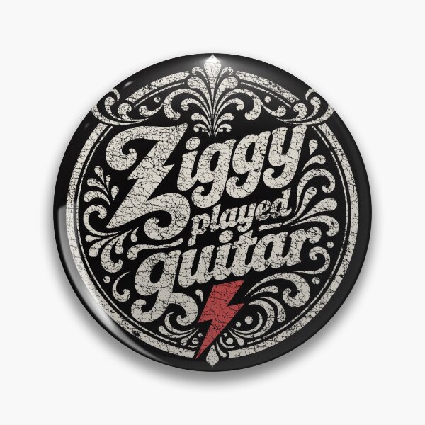 Item preview, Ziggy played guitar - David Bowie designed and sold by rockthatshirt.