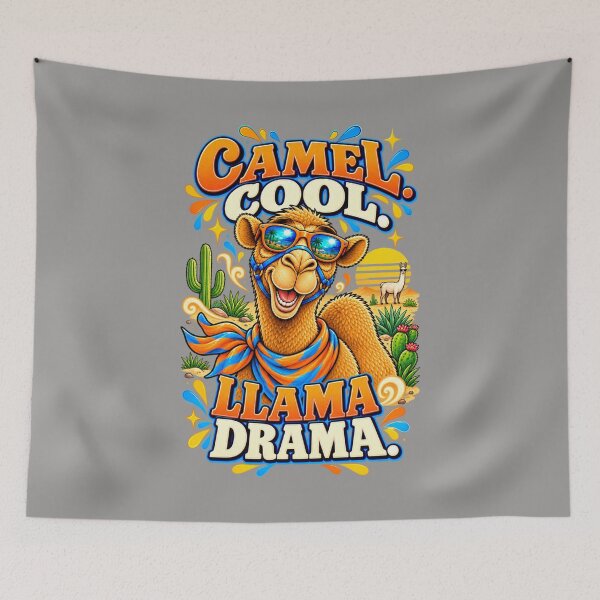 Item preview, Camel Cool. Llama Drama – Funny Camel T-Shirt Animal Graphic Camel T-Shirt designed and sold by Camel & Quirk.