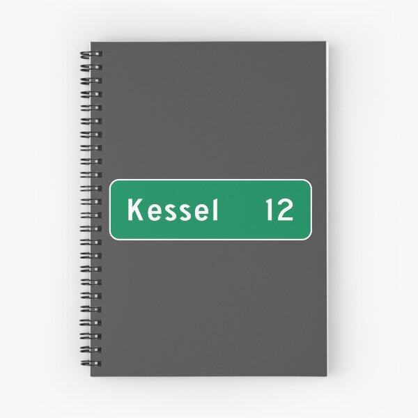 Item preview, Kessel in 12 Parsecs Mileage Sign designed and sold by Karate Octopus.