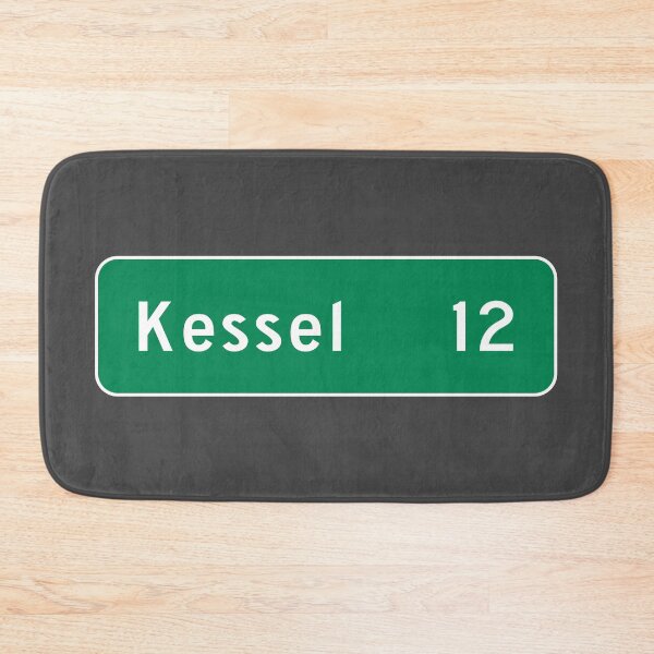 Item preview, Kessel in 12 Parsecs Mileage Sign designed and sold by Karate Octopus.