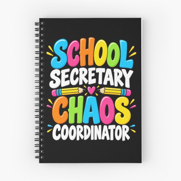 Item preview, School Secretary Chaos Coordinator Funny Education Office Humor designed and sold by Trendably.