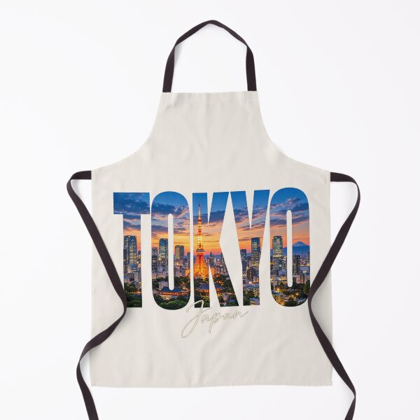 Item preview, Tokyo Japan Skyline at Sunset – Tokyo Tower Photo Typography designed and sold by MetaModel Editions.