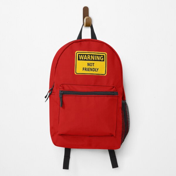 Item preview, Warning – Not Friendly designed and sold by Karate Octopus.