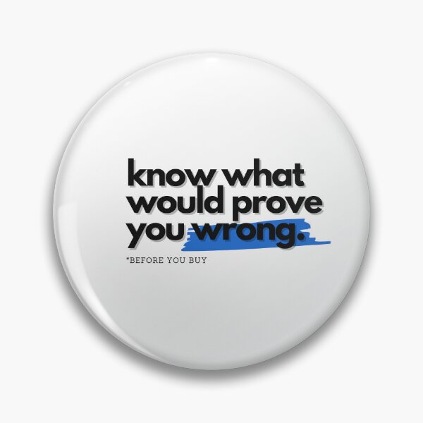 Item preview, Know What Would Prove You Wrong designed and sold by S4PPHIRE-DES1GN.