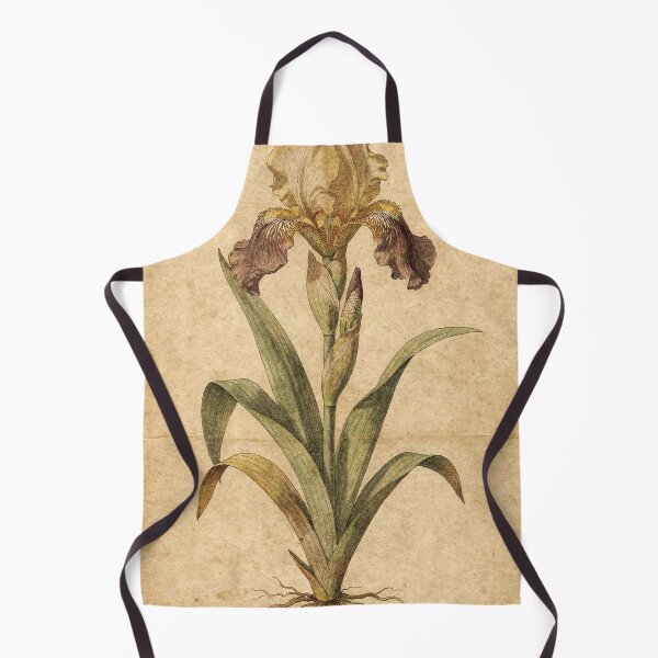 Item preview, Golden and Plum Iris Botanical Study designed and sold by Carnival Studio.