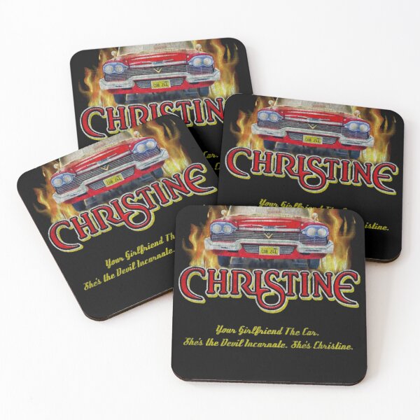 Item preview, Retro Crimson Classic Car Burning Flames Horror Graphic designed and sold by NoemiOReilly.