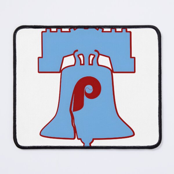 Item preview, Powder Blue Retro Baseball Design Featuring Phillies and Liberty Bell designed and sold by SL-Productions.