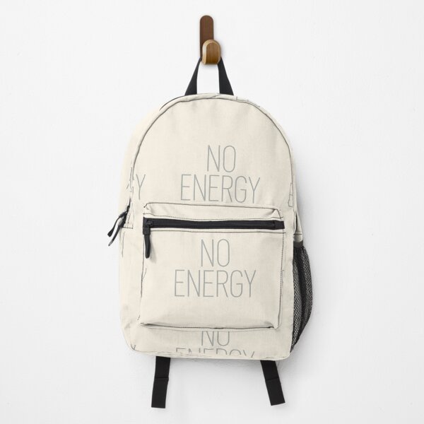 Item preview, NO ENERGY Mental Fatigue Text Art designed and sold by mbmstores.