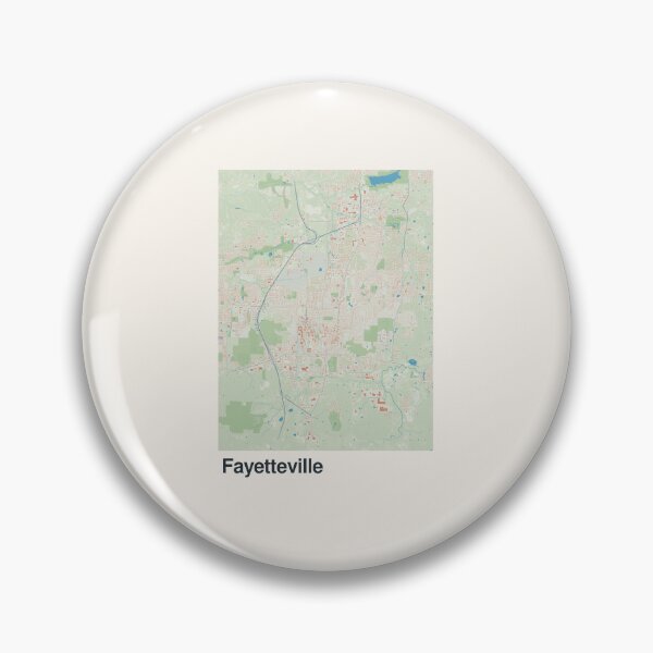 Item preview, Fayetteville Minimalistic Map Art designed and sold by MapsNerd.
