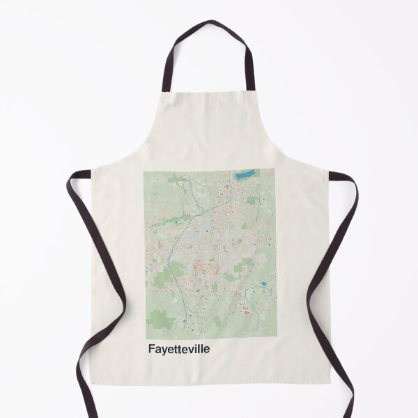 Item preview, Fayetteville Minimalistic Map Art designed and sold by MapsNerd.
