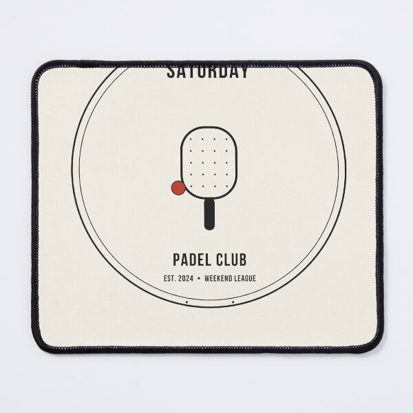 Item preview, Saturday Padel Club Vintage Badge Shirt designed and sold by CourtCultureHQ.