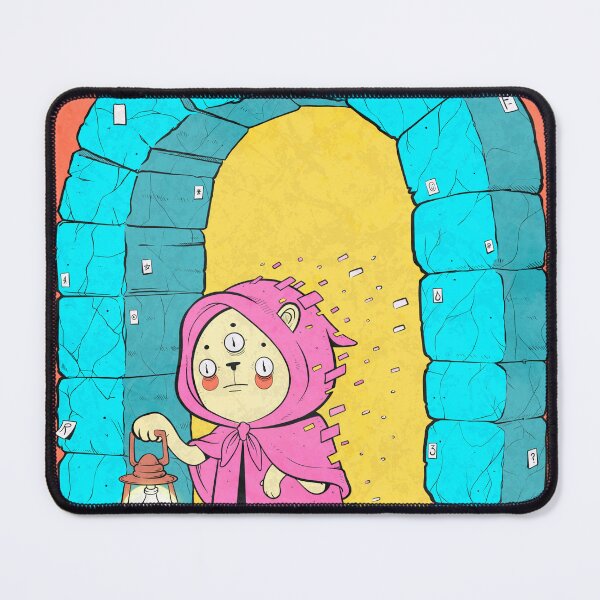 Item preview, Cute Hooded Traveler with Lantern Archway designed and sold by DRP-art.